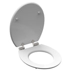 Schutte mdf high gloss wc-bril blue wood met soft-close 80536