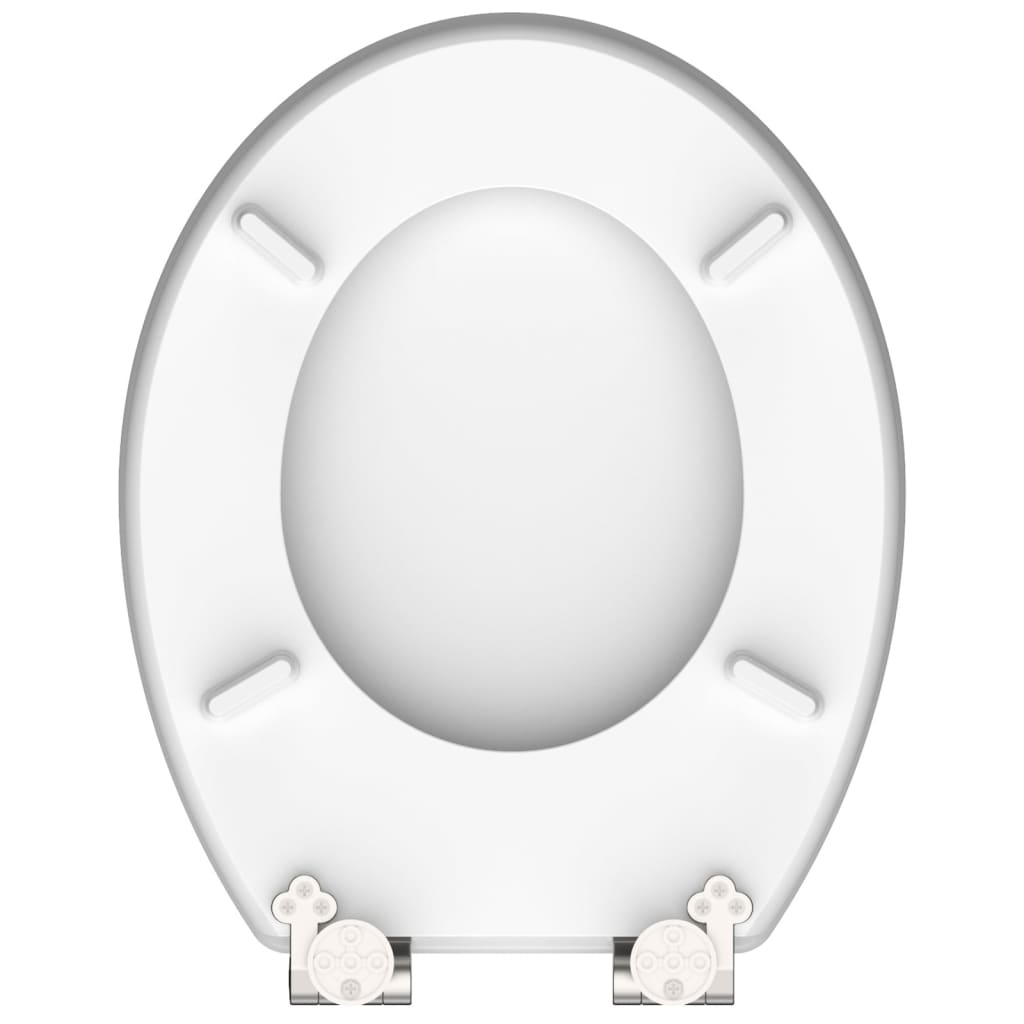 Schutte mdf high gloss wc-bril oasis met soft-close 80543