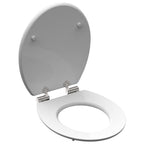 Schutte mdf high gloss wc-bril diamond met soft-close 80545