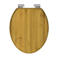 Schutte natural bamboo wc-bril van massief bamboe 81001