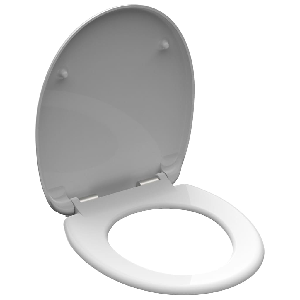 Schutte duroplast wc-bril white met soft-close | wit 82100
