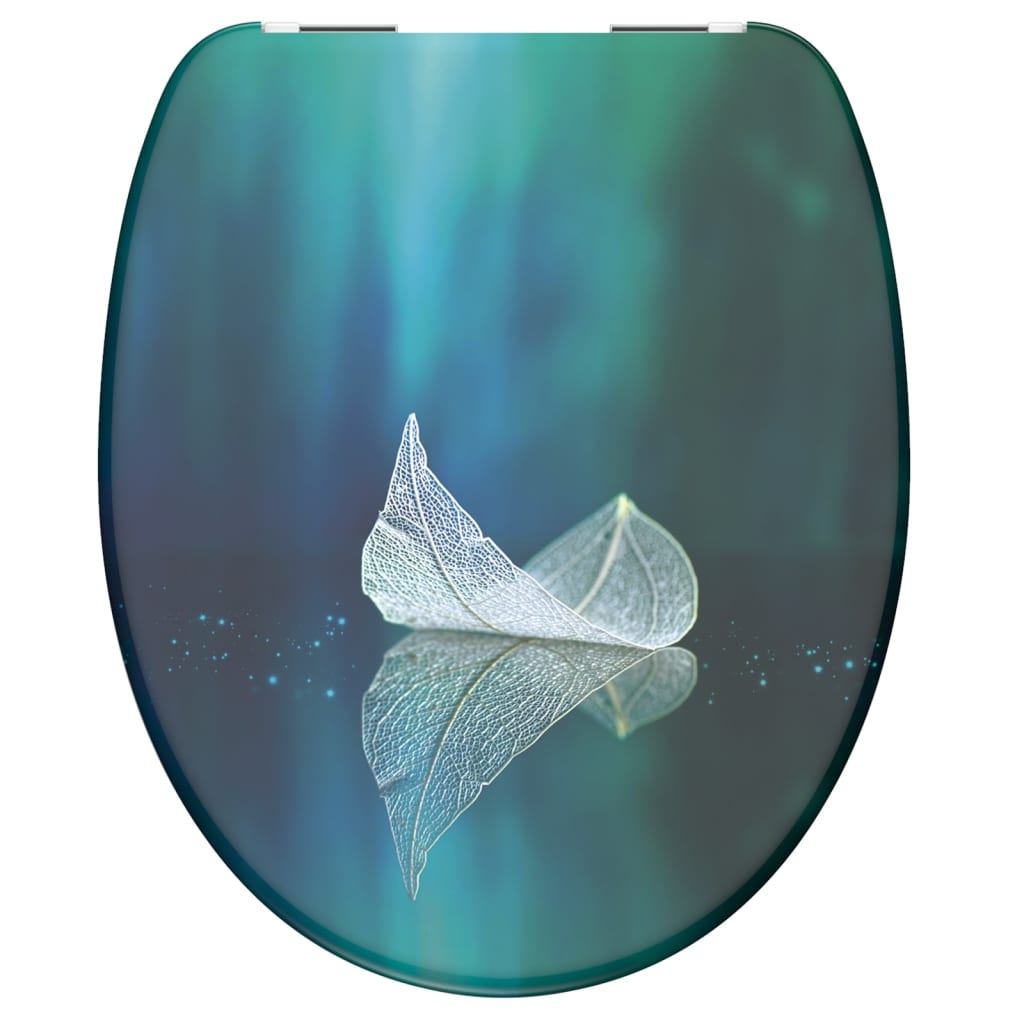 Schutte duroplast wc-bril fallen leaf met soft-close 82153