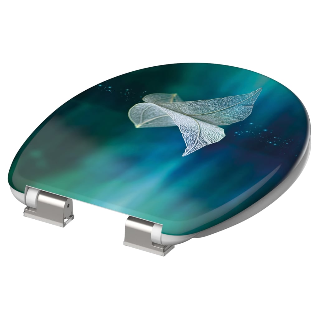 Schutte duroplast wc-bril fallen leaf met soft-close 82153