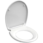 Schutte duroplast wc-bril white met soft-close en quick-release 82300