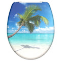 Schutte duroplast wc-bril carribean met soft-close en quick-release 82363