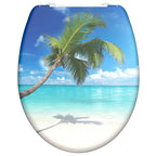 Schutte duroplast wc-bril carribean met soft-close en quick-release 82363