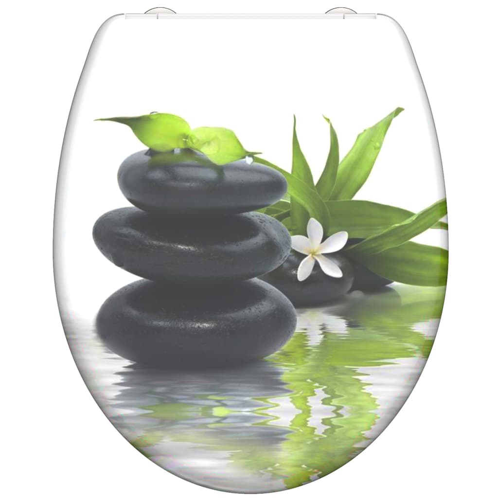 Schutte duroplast wc-bril jasmin met soft-close en quick-release 82367