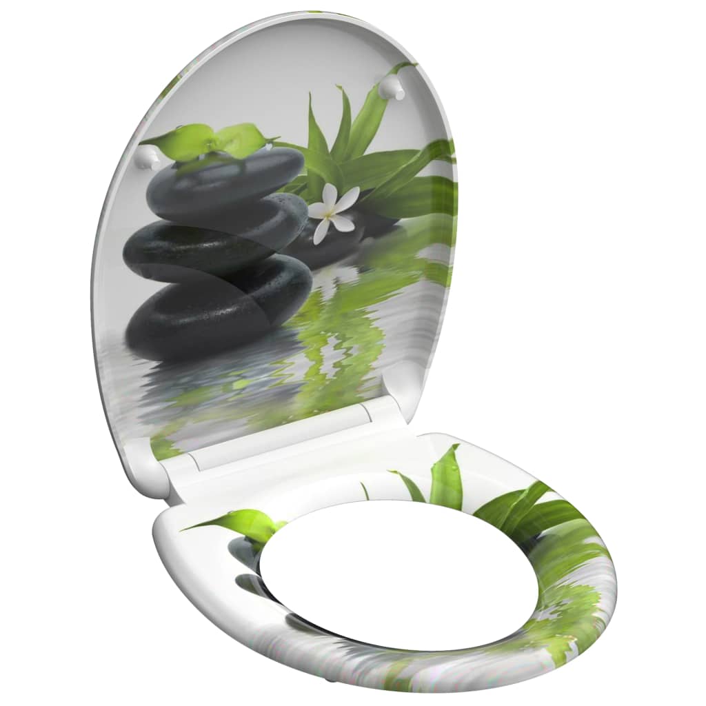 Schutte duroplast wc-bril jasmin met soft-close en quick-release 82367