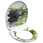 Schutte duroplast wc-bril jasmin met soft-close en quick-release 82367