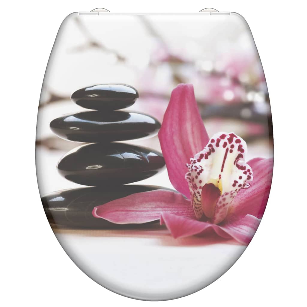 Schutte duroplast wc-bril wellyness met soft-close en quick-release 82376
