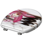 Schutte duroplast wc-bril wellyness met soft-close en quick-release 82376