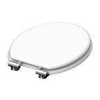 Schutte houten kern wc-zitting white met softclose | wit - 84100 84100