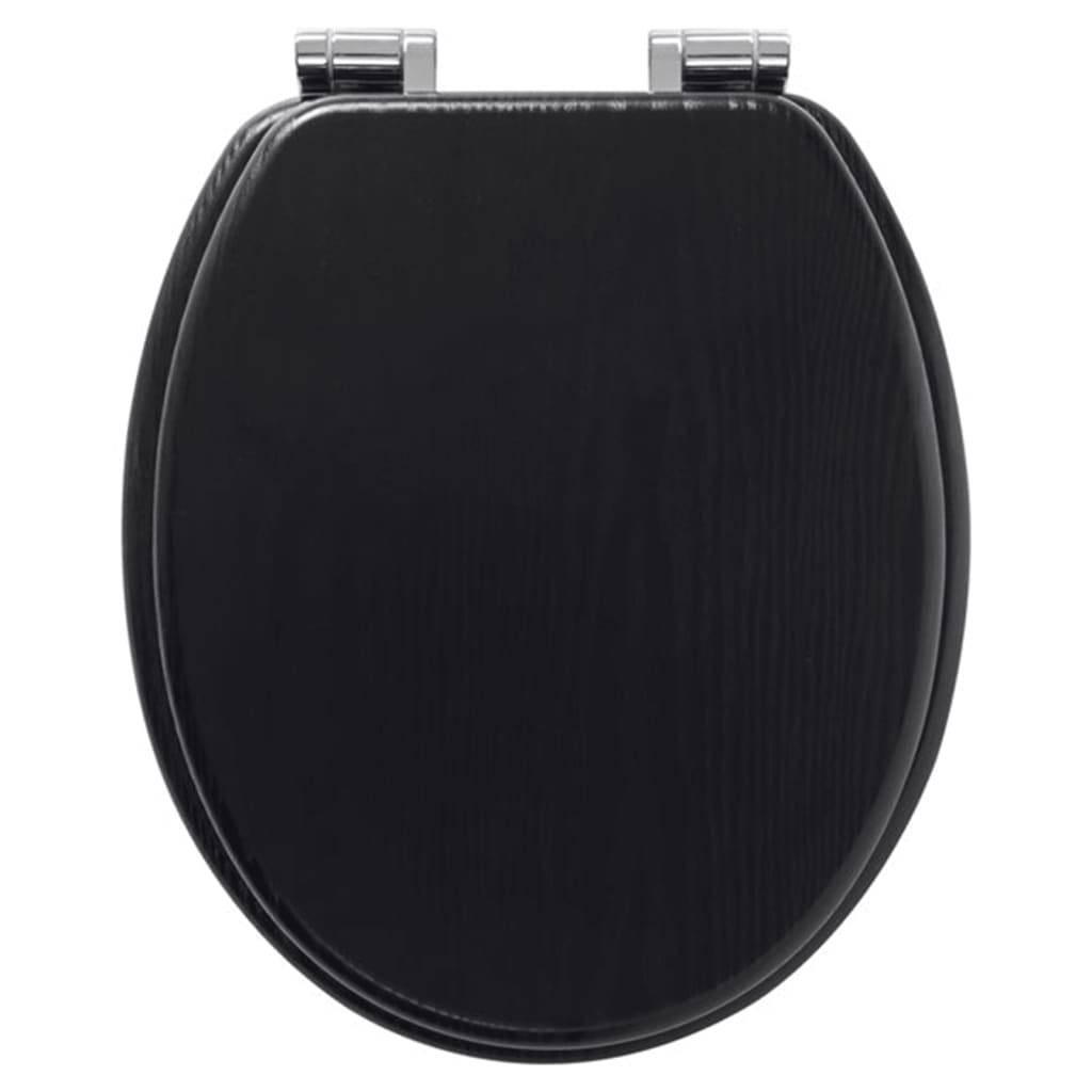 Tiger soft-close toiletbril blackwash mdf zwart 252030746