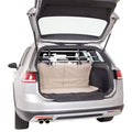 Trixie kofferbakhoes met bumperbescherming beige en zwart
