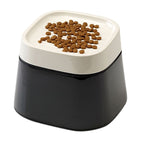 Savic ergo cube voerbak creme zwart