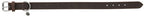 Trixie halsband hond rustic vetleer donkerbruin