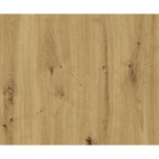 Fmd wandkapstok 108,9x1,5x28,1 cm artisan eikenkleurig