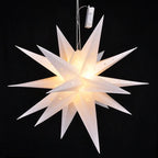 Hi lampion kerstster led 58 cm