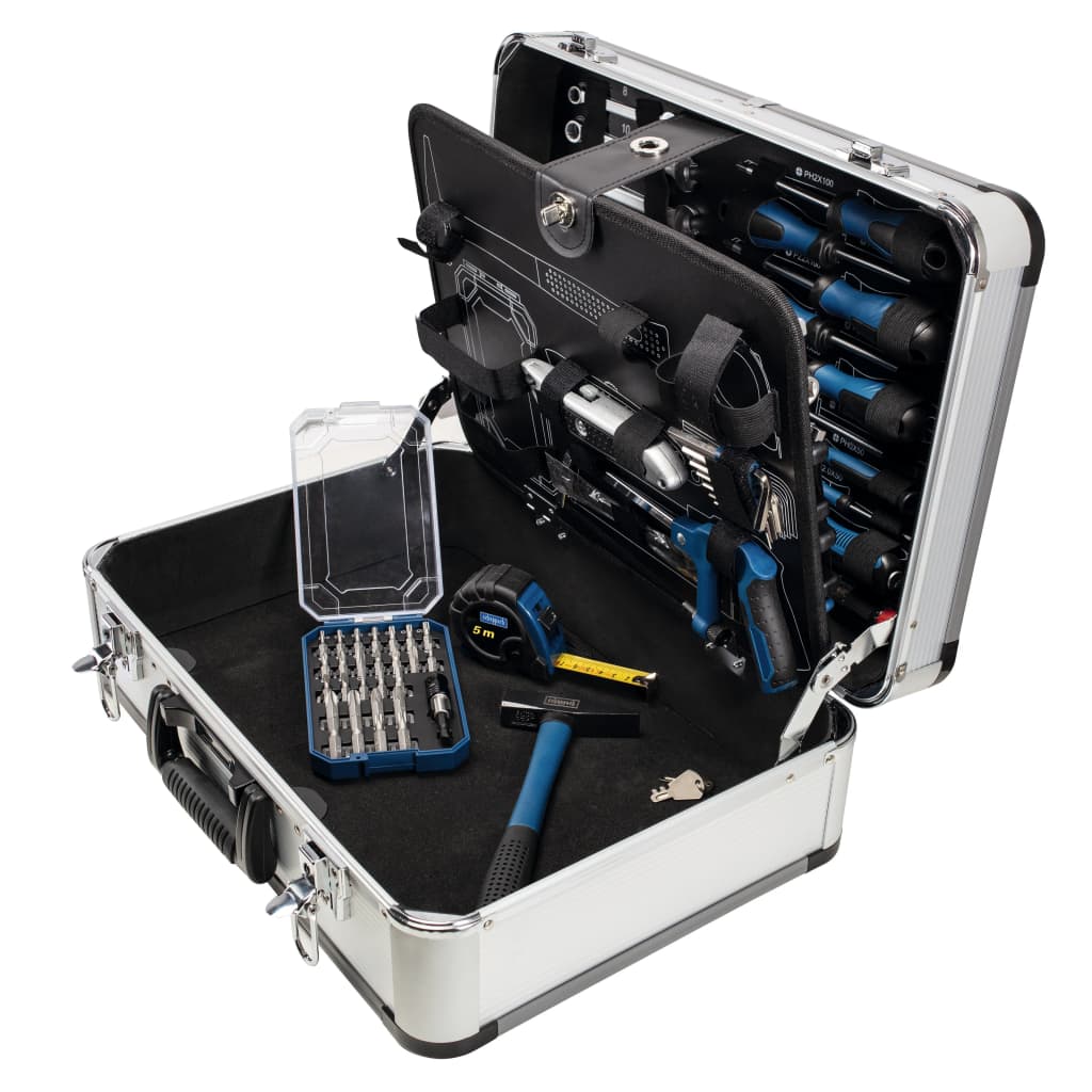 Scheppach gereedschapskoffer gevuld tb150 101-delig - 5909306900