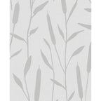 Noordwand behang topchic reed plumes metallic grijs