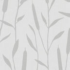 Noordwand behang topchic reed plumes metallic grijs