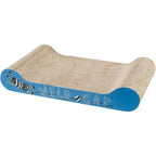 Trixie krabkarton catnip blauw