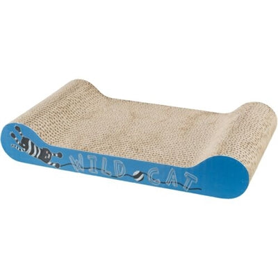 Trixie krabkarton catnip blauw