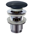 Schutte design clic-clac waste | met overloop | 1 ¼“ x 65 mm| mat zwart - 98807420 98807420