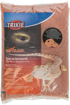 Trixie Reptiland grottenzand voor terraria donkerrood