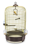 Imac Vogelkooi luna bruin messing