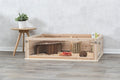 trixie indoor ren cavia hout plexiglas