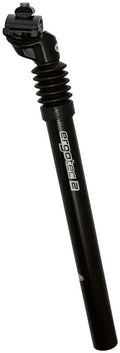 Ergotec zadelpen verend sp-3.0 27.2 x 350 mm aluminium zwart