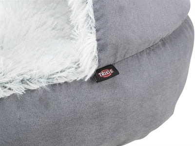 Trixie hondenmand donut harvey grijs wit-zwart