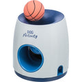 trixie dog activity strategiespel ball treat lichtgrijs blauw