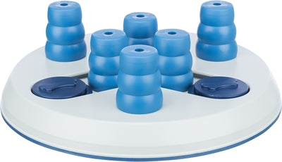 trixie dog activity strategiespel slide funboard wit blauw