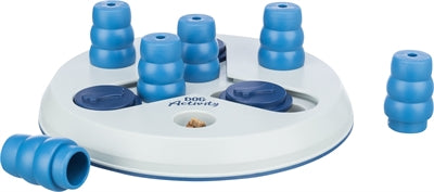 trixie dog activity strategiespel slide funboard wit blauw