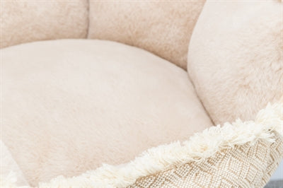 Trixie hondenmand boho hoekig beige