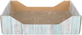 trixie krabmand karton catnip turquoise