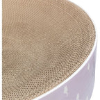 Trixie krabmand lilly karton catnip lichtgrijs