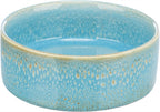 Trixie voerbak drinkbak keramiek blauw