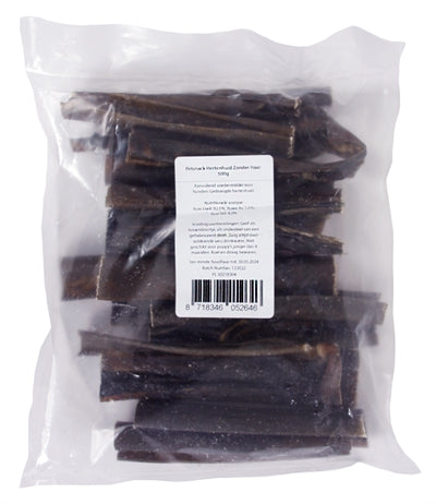Petsnack hertenhuid zonder haar