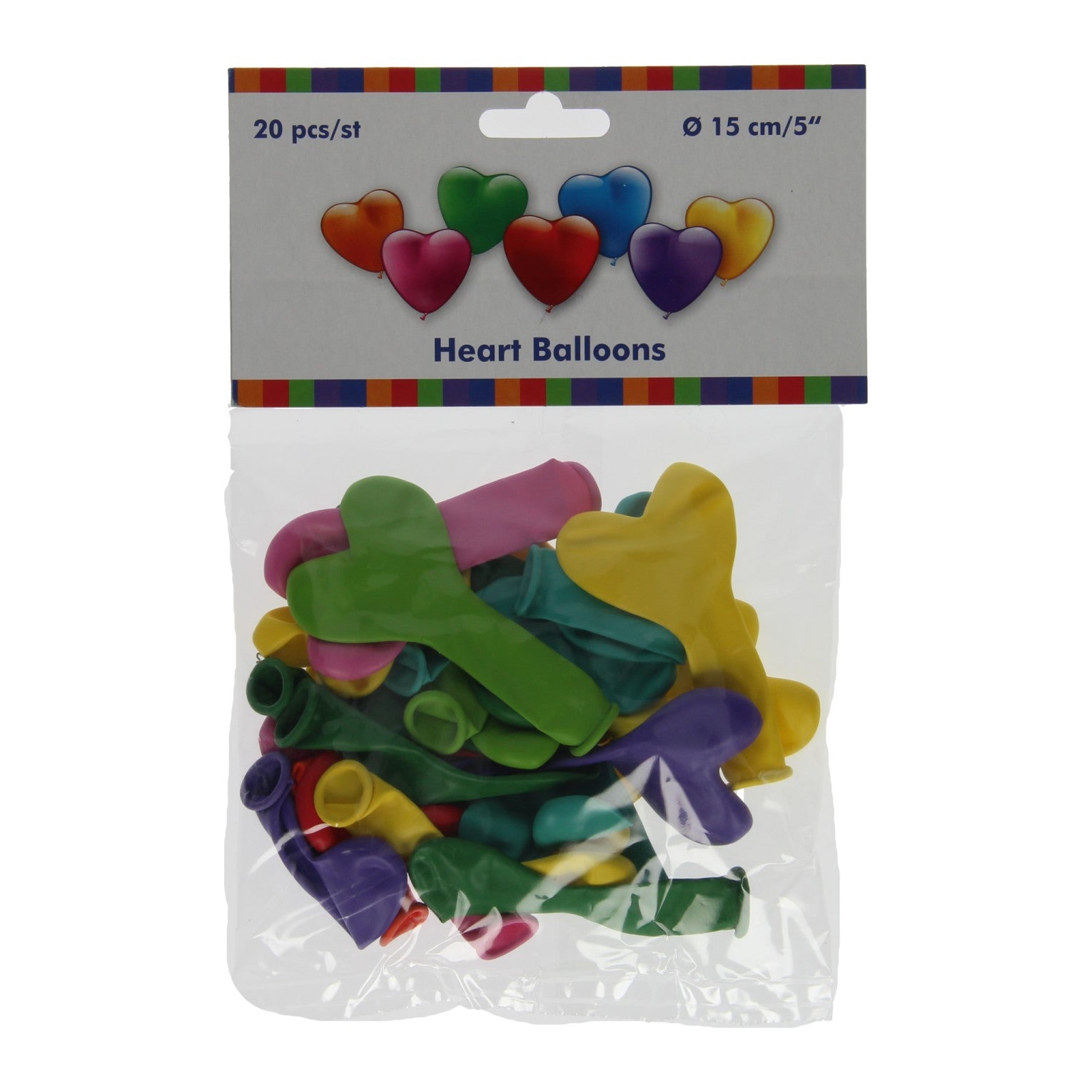hart ballonnen, 20st.