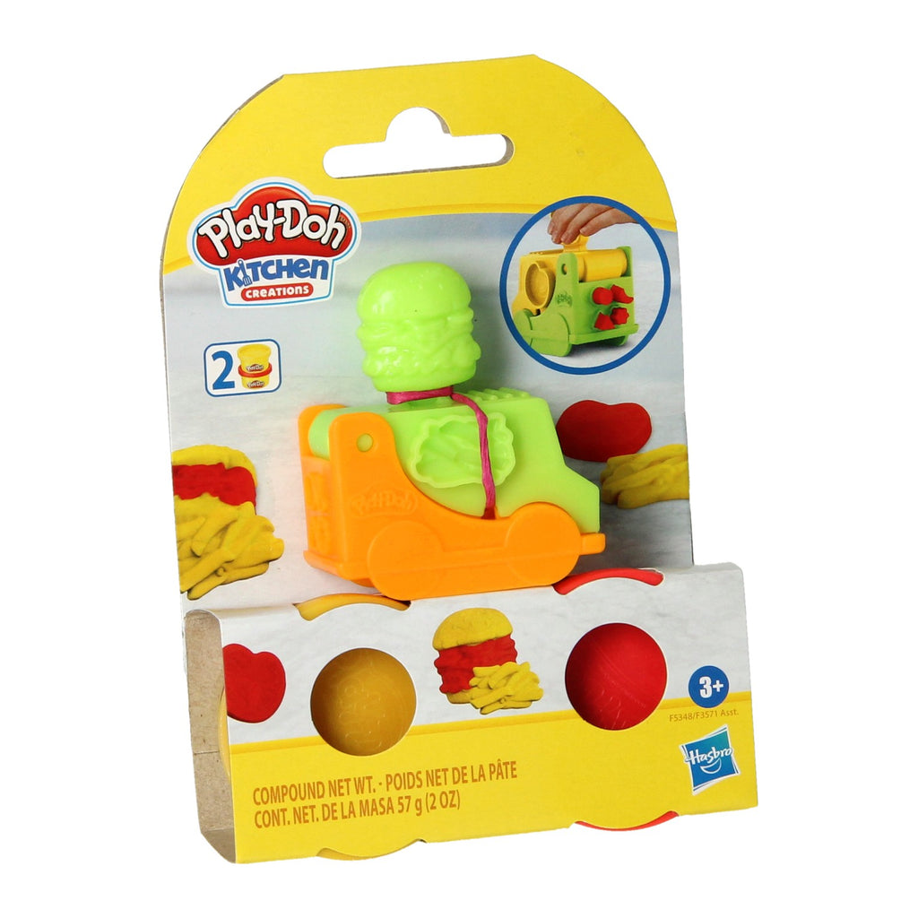 Hasbro play-doh mini food truck playset assorti | 12 stuks