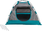 Trixie tent voor honden donkergrijs petrol