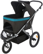 Trixie Hondenbuggy zwart / petrol