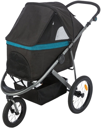 Trixie Hondenbuggy zwart / petrol