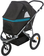 Trixie Hondenbuggy zwart / petrol