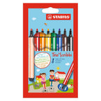 Stabilo trio scribbi etui 8 kleuren
