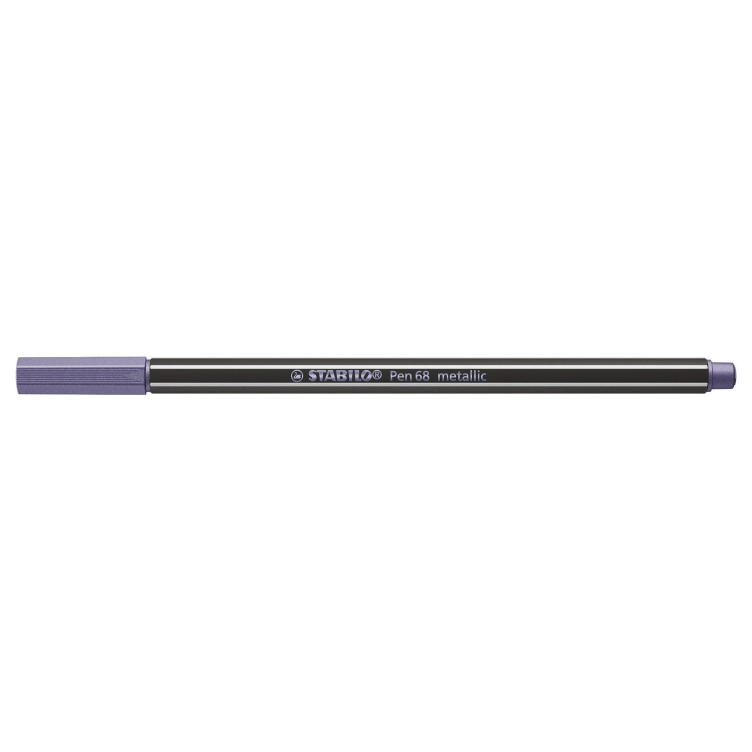 Stabilo pen 68 metallic - viltstift - paars (68 855)