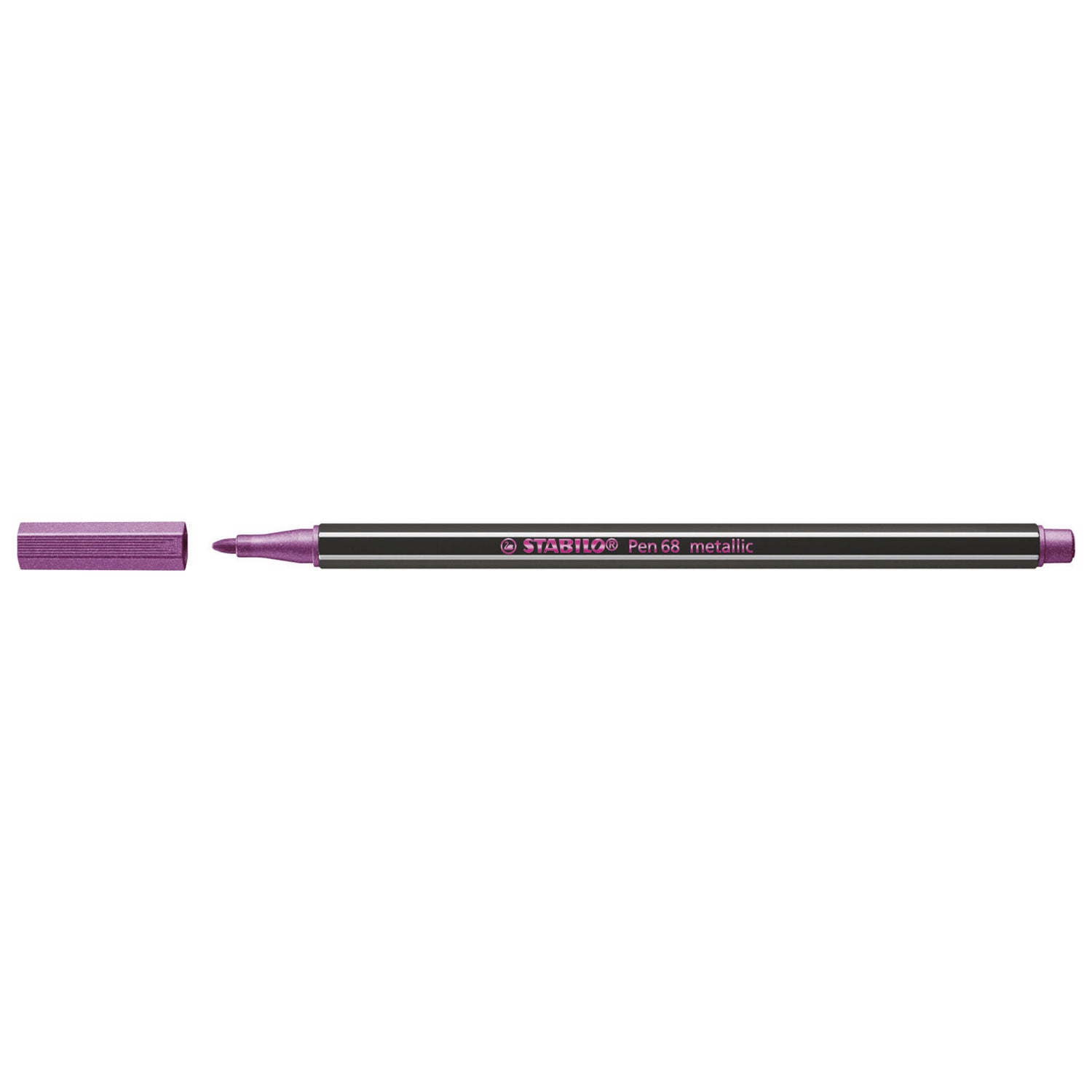 STABILO Viltstift - Metallic Roze (68 856)